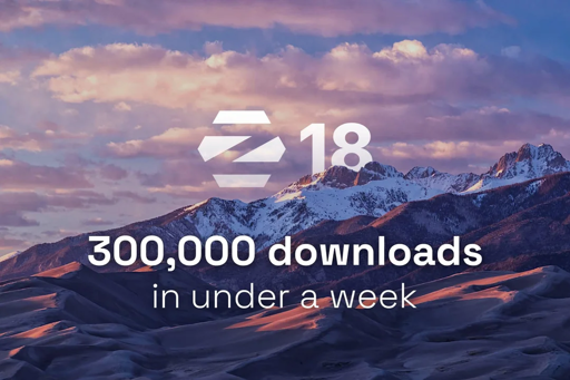 ZorinOS 18 have had 300K downloads in just one week!